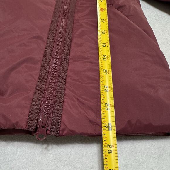 WHITESKY Women’s XXS Packable Down Jacket Maroon Puffer Coat Windbreaker NWT - Picture 6 of 15